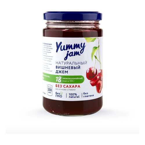 Джем Yummy jam вишневый без сахара 350 г в Самбери