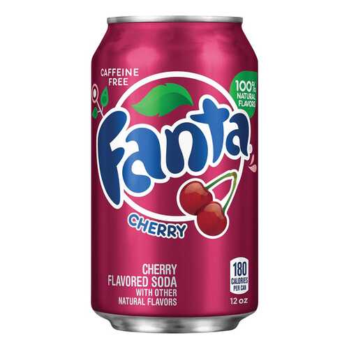 Напиток Fanta cherry жестяная банка 0.36 л в Самбери