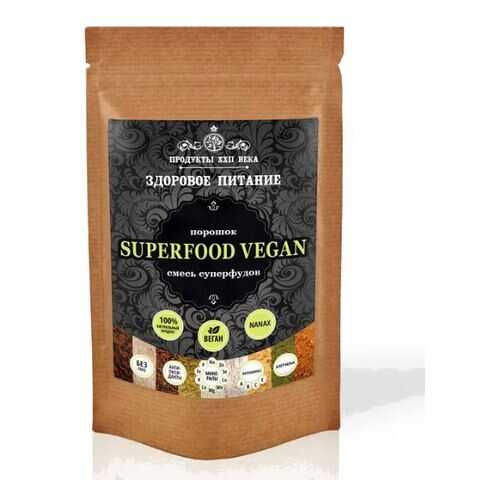 Смесь суперфудов Nanax Superfood Vegan Продукты XXII века порошок 100 г в Самбери