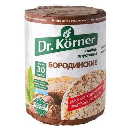 Хлебцы хрустящие Dr.Kоrner бородинские 100 г в Самбери