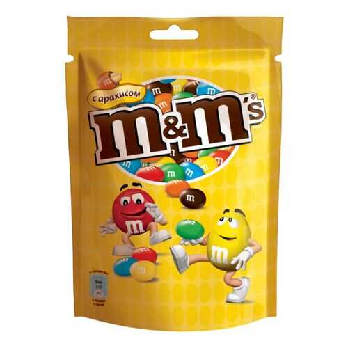 Драже M&M's с арахисом и молочным шоколадом 130 г в Самбери