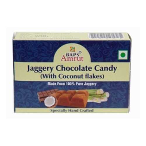 Джаггери с шоколадом и кокосом (Jaggery Chocolate Candy with Coconut Flakes) 110 г в Самбери