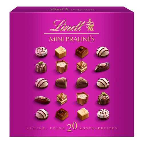 Конфеты из молочного шоколада Lindt mini pralines 100 г в Самбери