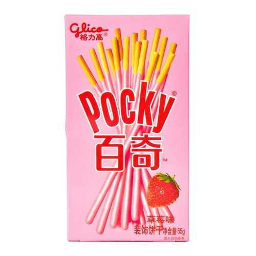 Палочки Glico Pocky со вкусом клубники 55 г в Самбери