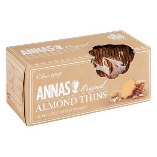 Печенье Annas original almond thins миндальное тонкое 150 г в Самбери