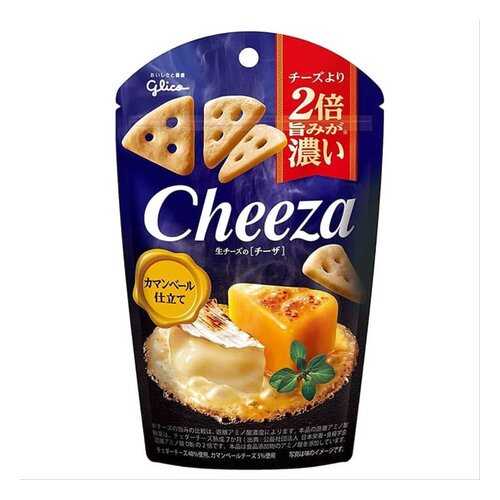 Печенье-снек Glico Cheeza с сыром камамбером 40 г в Самбери