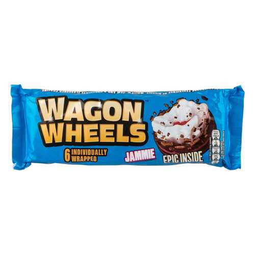 Печенье Wagon wheels с суфле и джемом 228 г в Самбери