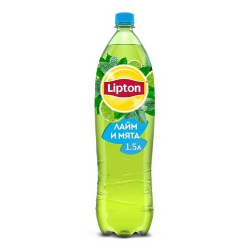 Чай зеленый Lipton лайм и мята 1.5 л в Самбери