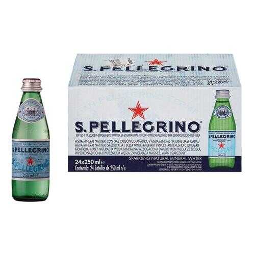 Минеральная вода газ S.Pellegrino 0.5 л стекло по 24 шт в Самбери